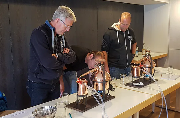 Schnapsbrenn-Seminar und Gin Herstellung München - 2