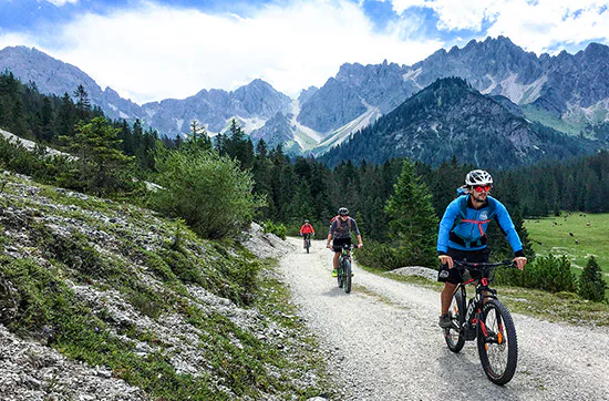 Anspruchsvolle E-Bike-Tour auf die Hallerangeralm - 1