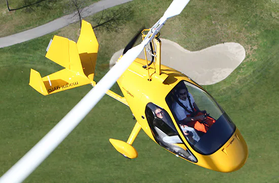 Tragschrauber Rundflug Raum Dinslaken - 4