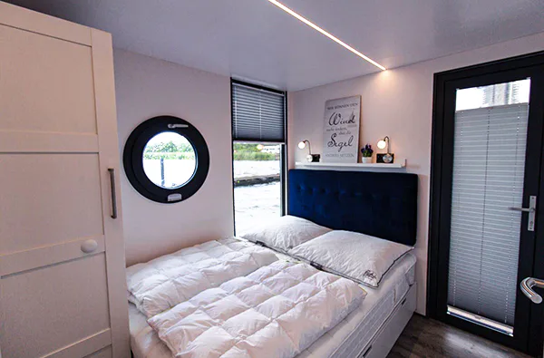 Hausboot mieten mit Sauna für 4 (5 Tage)