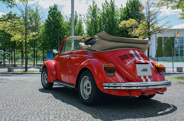 VW Käfer Cabrio mieten Berlin für 2 (4 Std.) - 2