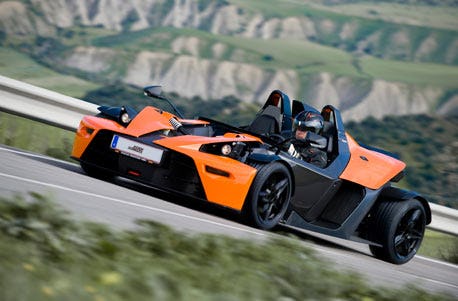 KTM X-Bow fahren