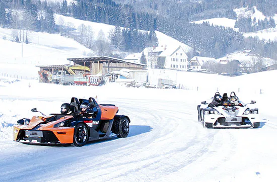 KTM X-Bow Wintercup Schnuppertraining - 2