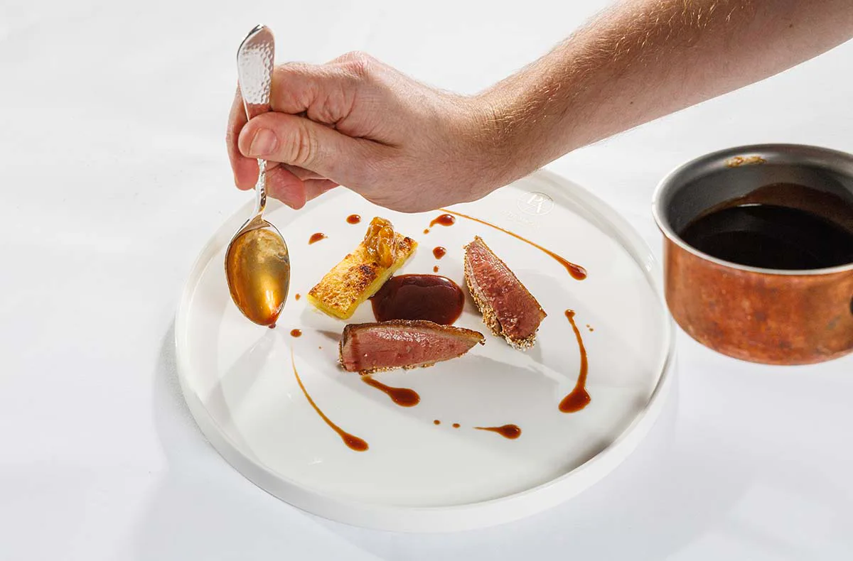 7-Gänge-Menü im Sterne-Restaurant Hamburg - 1