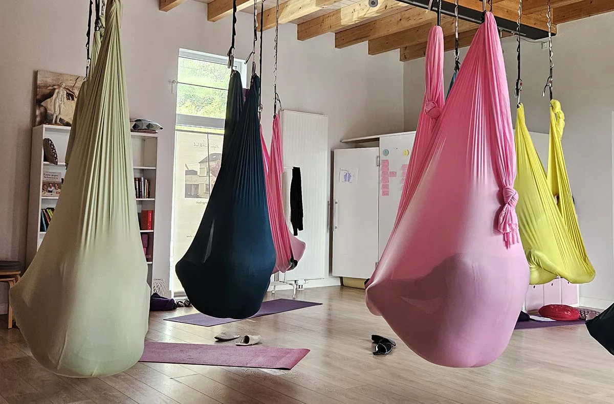 Aerial Yoga für 2 Seck (Privatstunde) - 3