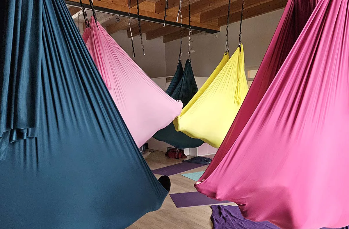 Aerial Yoga für 2 Seck (Privatstunde) - 5