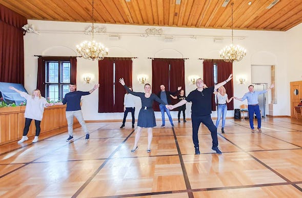 American/Latin Hustle Tanzkurs für 2 Fürth