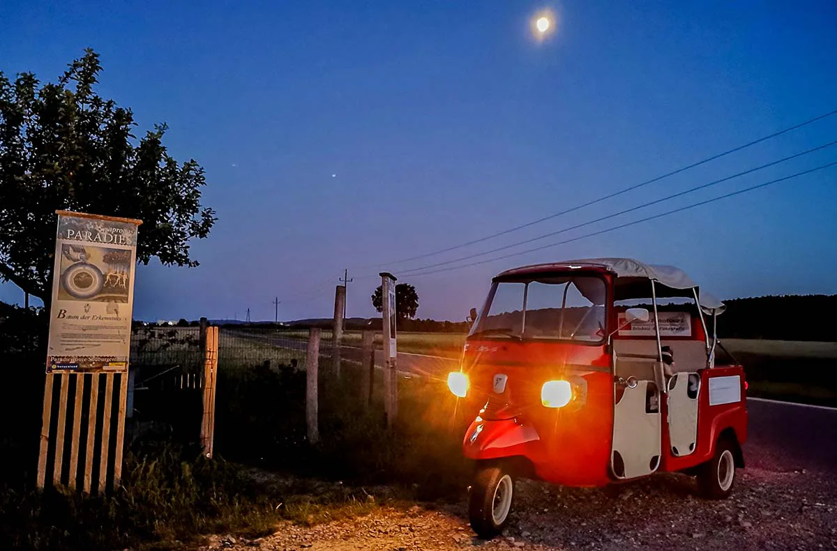 Ape Tour bei Vollmond Oberwart (4 Std.) - 3