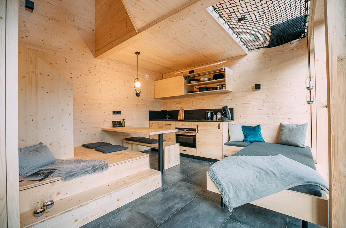 Außergewöhnlich Übernachten im Baumchalet für 2 (2 Nächte) - 3