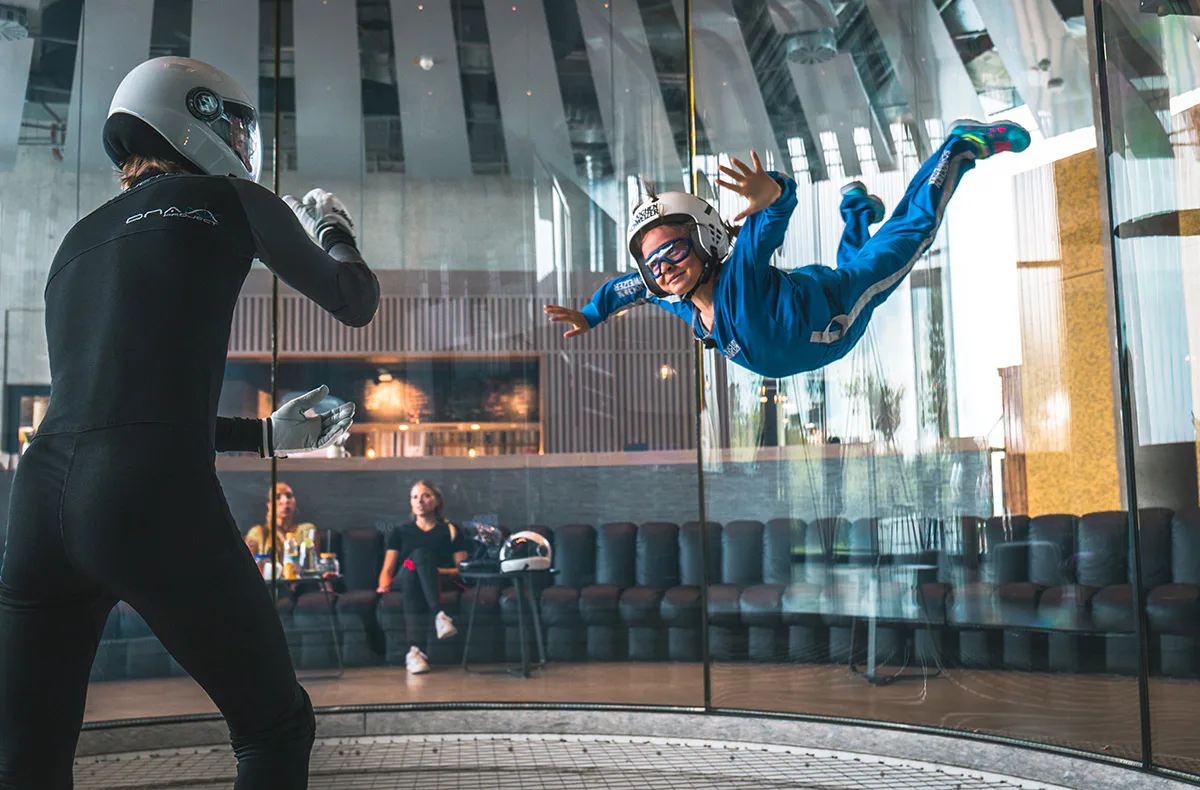 Bodyflying für Kinder (2 Min.) - Arena München - 2