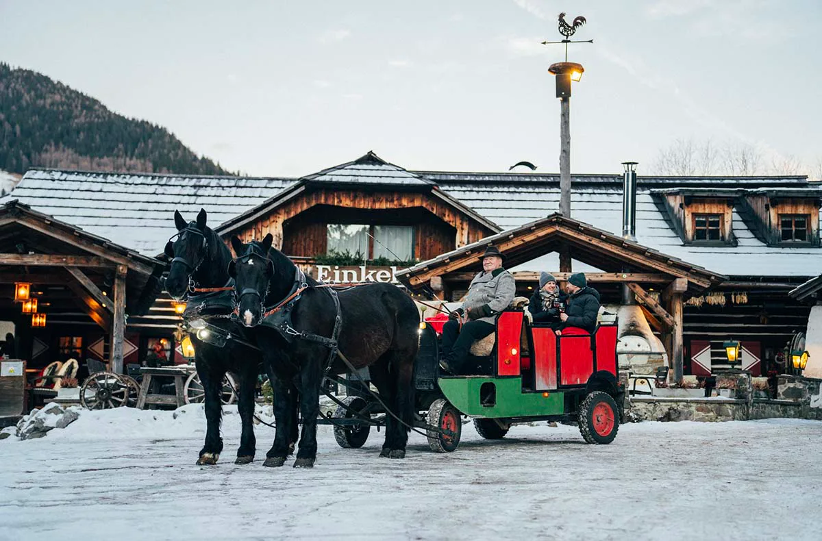 Winter-Romantikurlaub im Chalet in Kärnten für 2 - 8