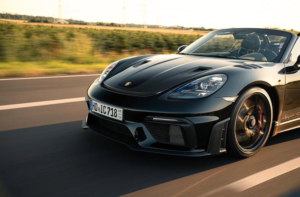 Co-Pilot im Porsche 718 Spyder RS (1 Std.) - 4