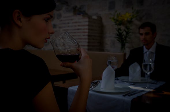 Dinner in the Dark für 2 Raum Worms