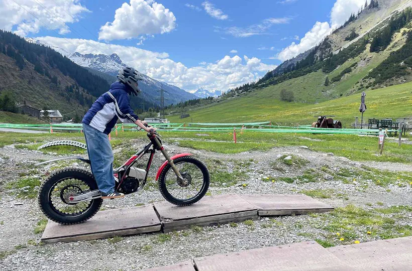 E-Trial fahren Stuben am Arlberg (20 Min.)