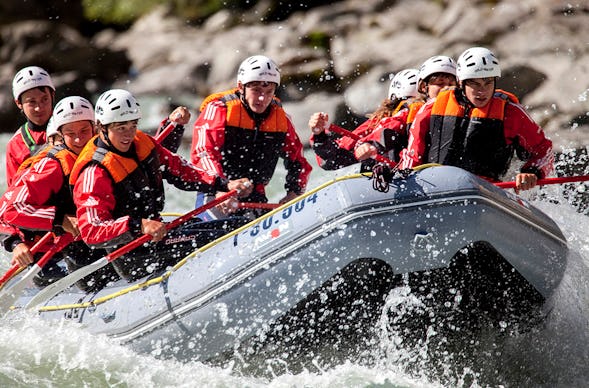 Extrem-Rafting im Ötztal