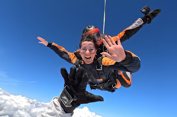 Fallschirm Tandemsprung in Most (Tschechien)