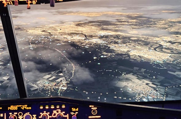 Flugsimulator A320 für 2 Langenfeld (180 Min.)