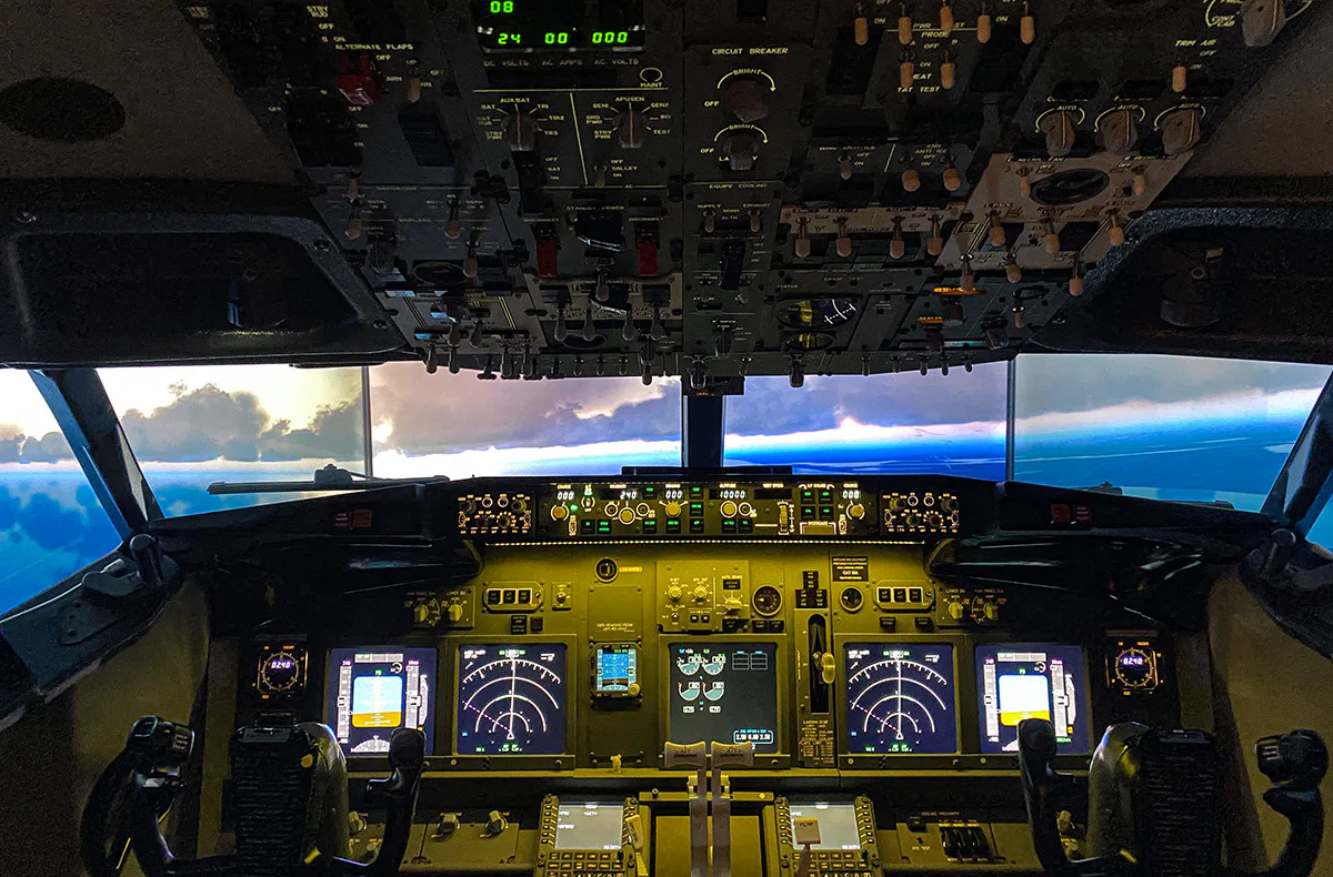 Flugsimulator Boeing 737 Backnang - 3
