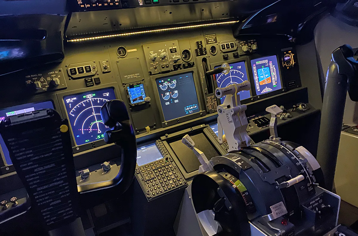 Flugsimulator Boeing 737 Backnang - 4