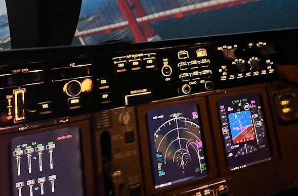 Flugsimulator Köln (Boeing 747 - Economy kurz)