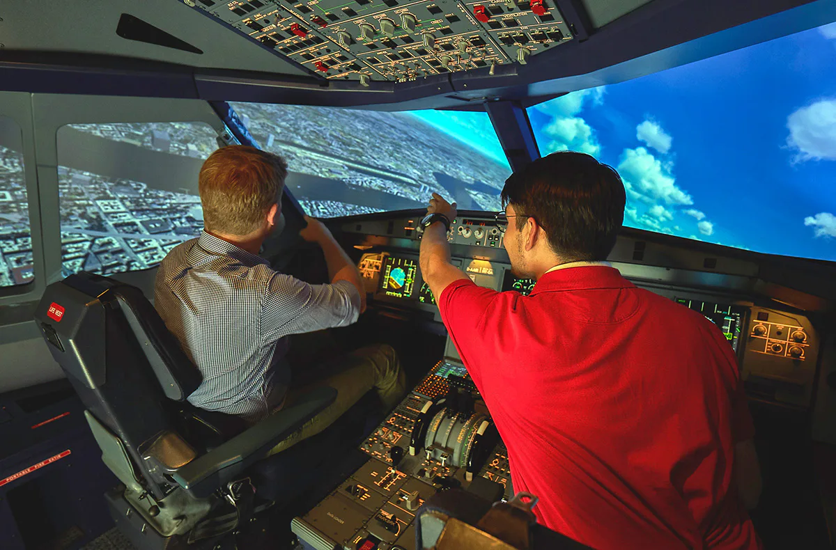 Flugsimulator Hamburg (A320 - Economy kurz) - 2