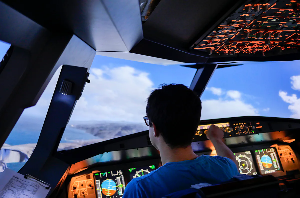 Flugsimulator Hamburg (A320 - Economy kurz) - 4