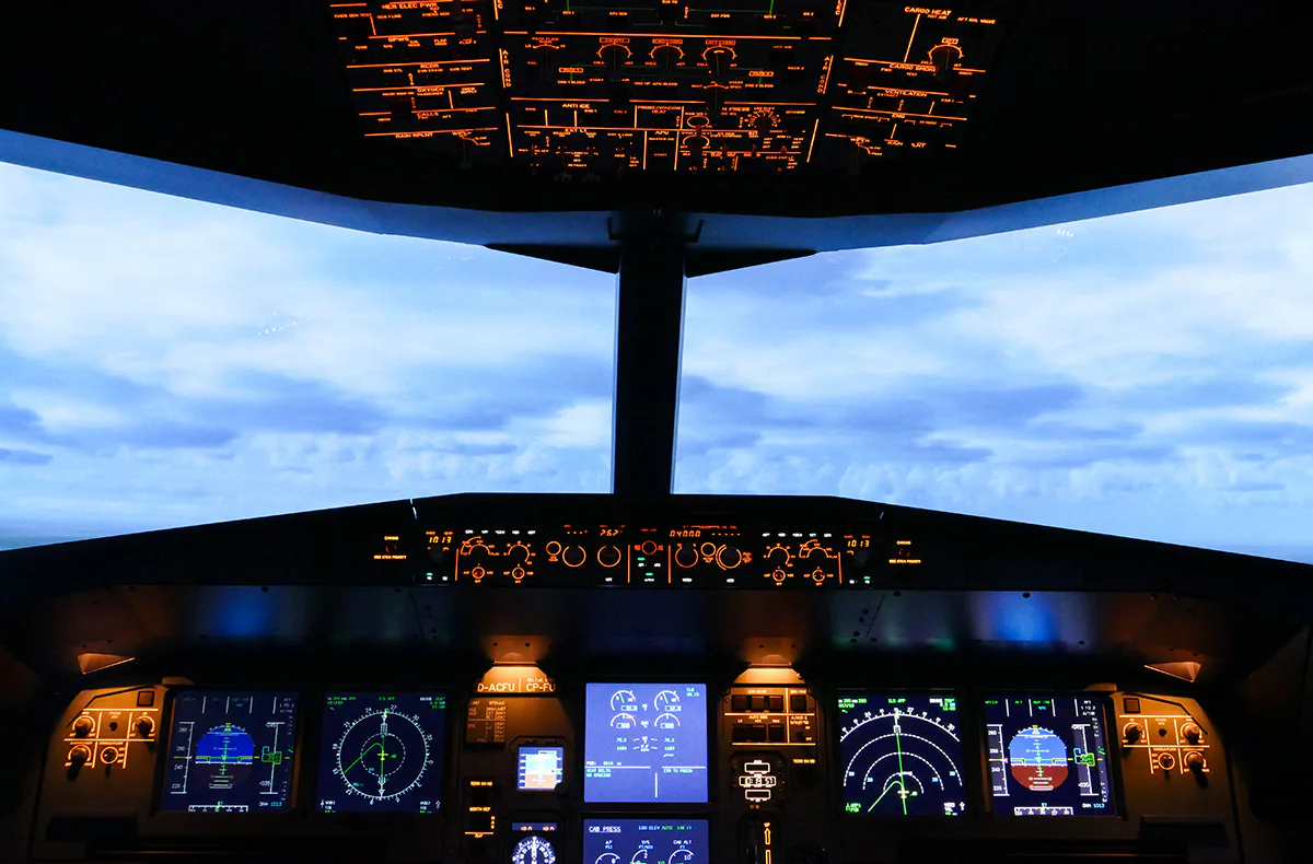 Flugsimulator Hamburg (A320 - Economy kurz) - 5