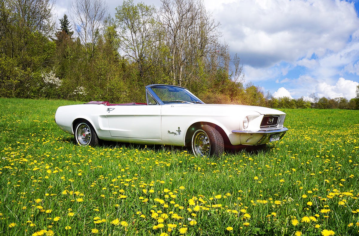 Ford Mustang Oldtimer Tagestour