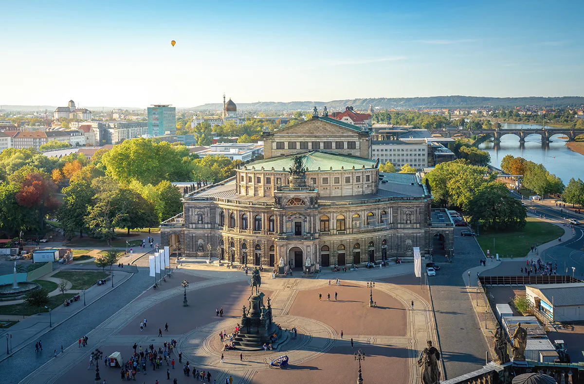 Frühstück & Führung Semperoper Dresden für 2 - 1