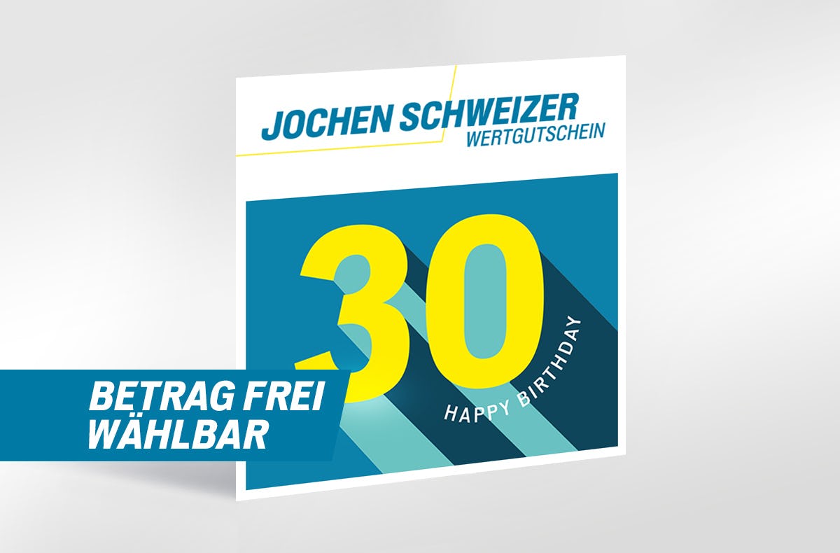 Flexibles Geschenk 30. Geburtstag