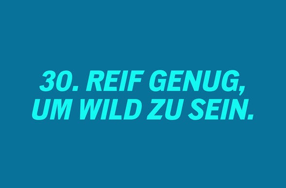 Flexibles Geschenk 30. Geburtstag