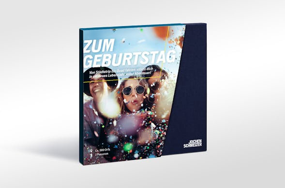 Geschenkbox Zum Geburtstag für Zwei