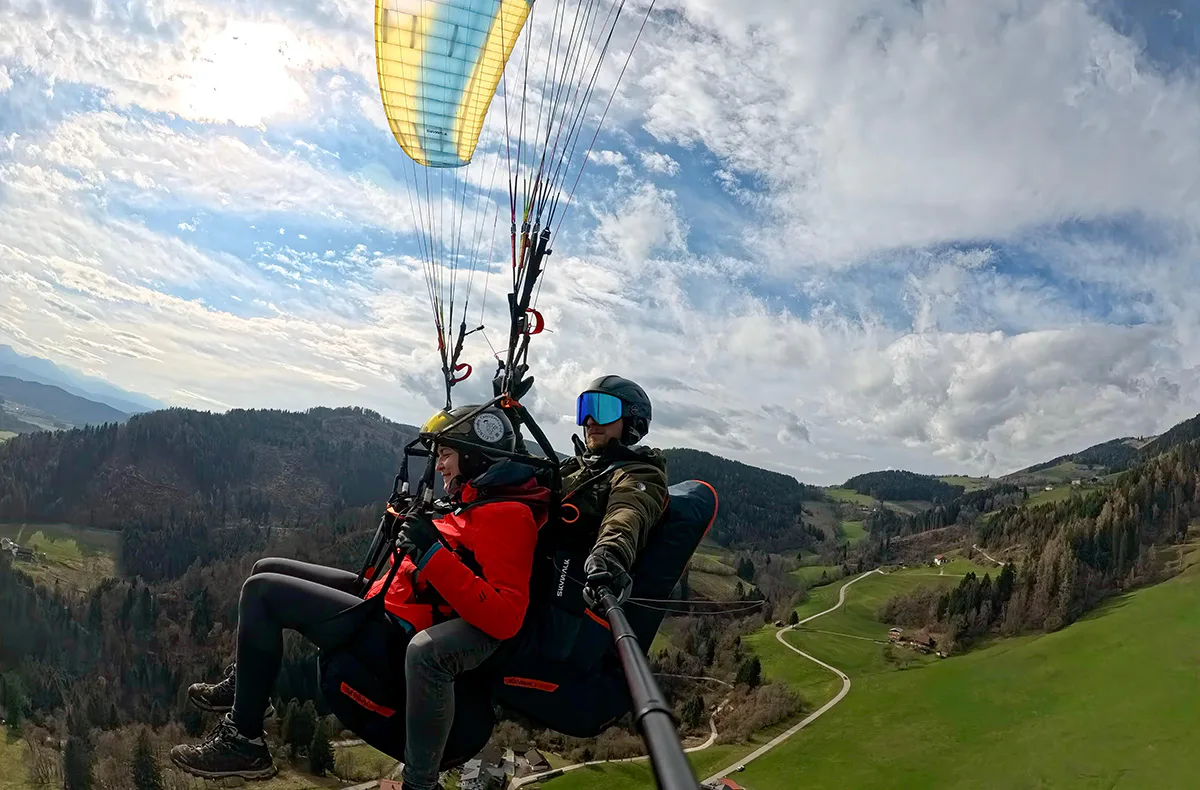 Gleitschirm Tandemflug Kärnten - 1