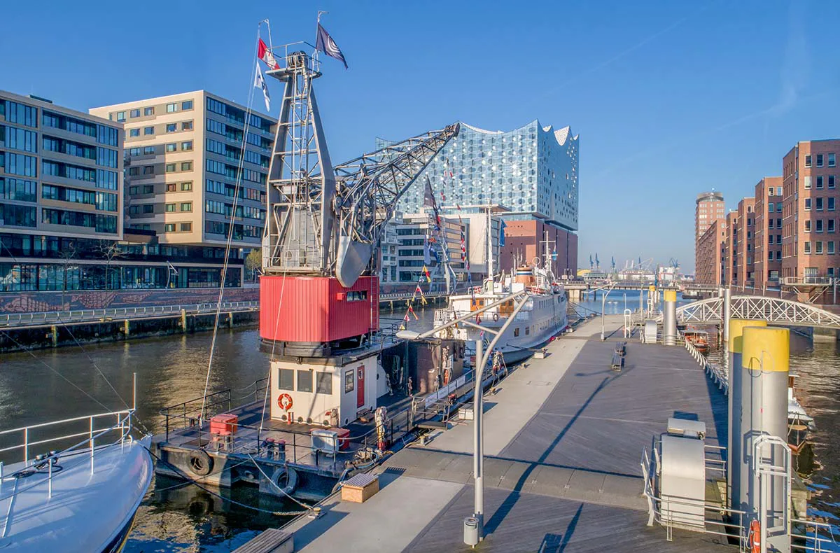 Außergewöhnlich Übernachten im Hafenkran Hamburg für 2 (1 Nacht) - 1