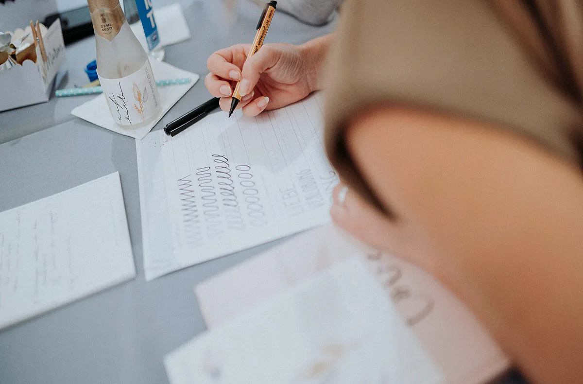 Handlettering Kurs Gelsenkirchen (3 Std.) - 2