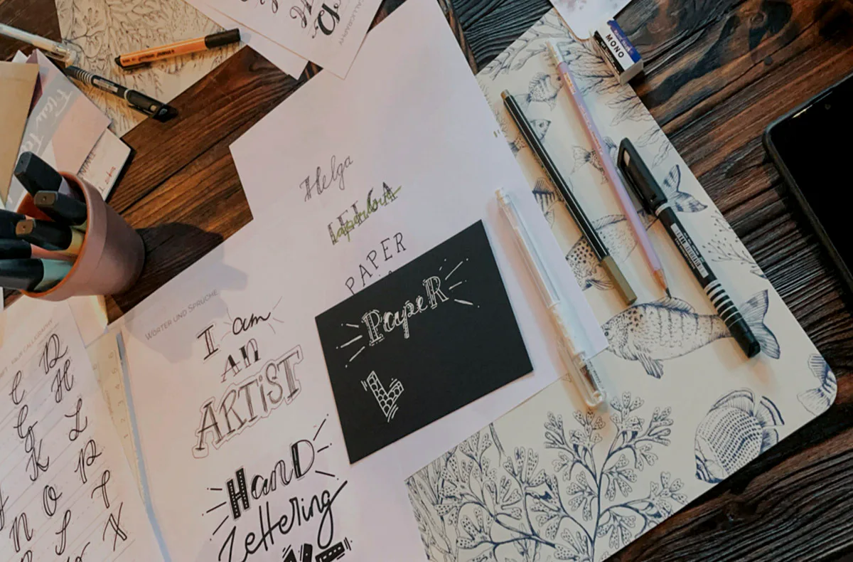 Handlettering Kurs Gelsenkirchen (3 Std.) - 4