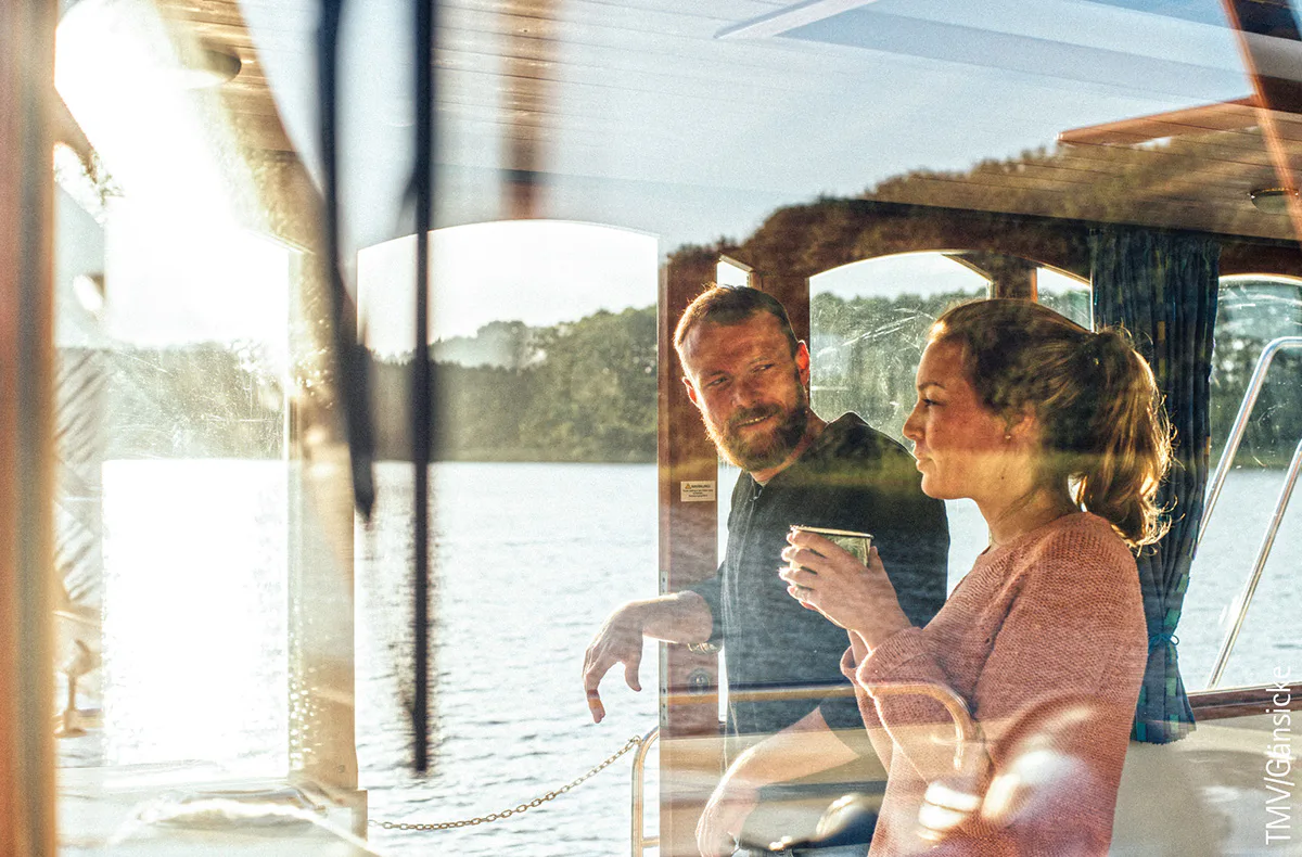 Hausboot-Übernachtung am Zeuthener See für 5 (4 Nächte) - 2