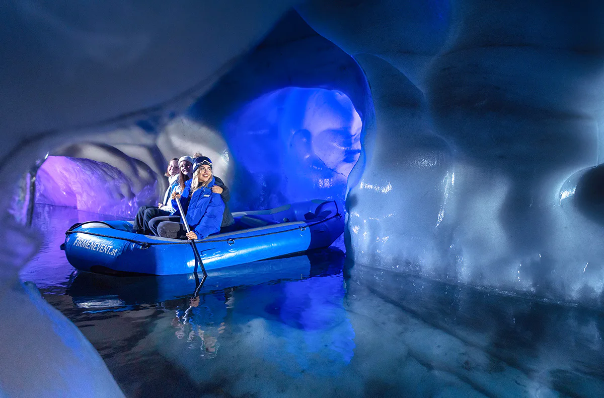Hintertuxer Gletscher Tour im Natureispalast für 2 - 5