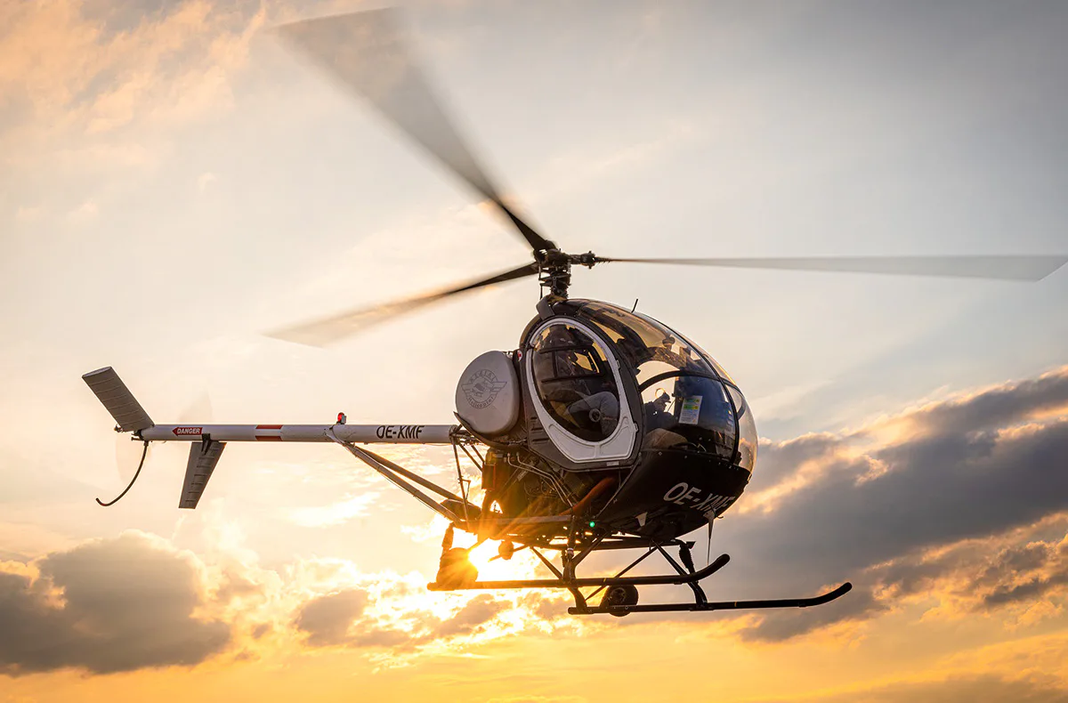 Hubschrauber Rundflug Wels für 4 - 4
