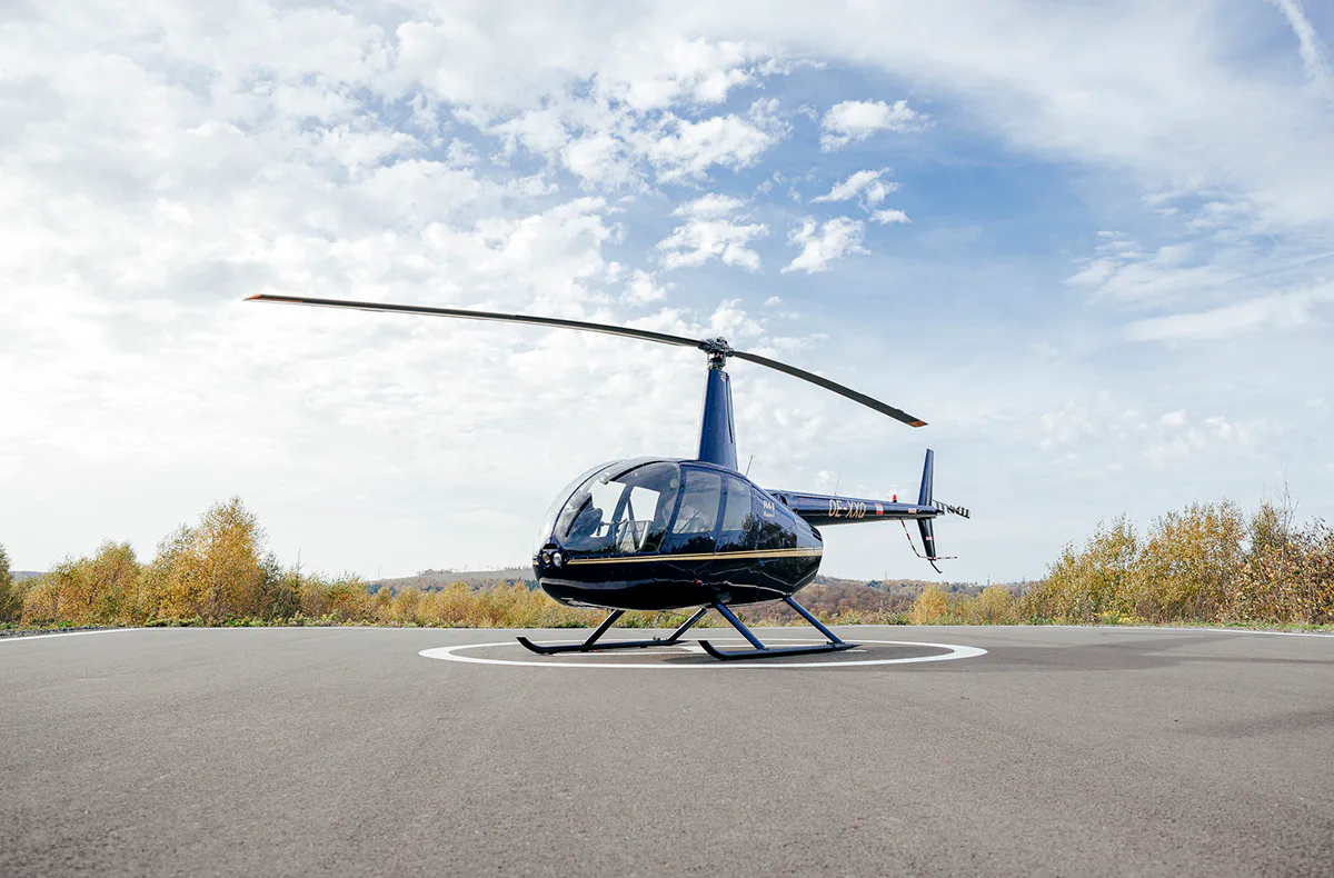 Hubschrauber Rundflug Würselen (30 Min.) - 1