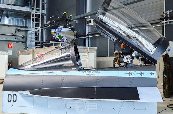 Kampfjet Simulator Gensingen (F18 Hornet) - Maverick for a day