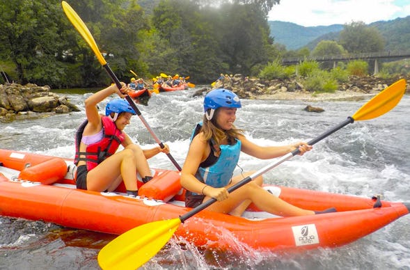 Kanu-Tour in Kroatien