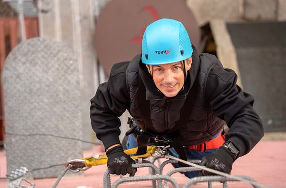 Klettersteig am Getreidespeicher in Brühl