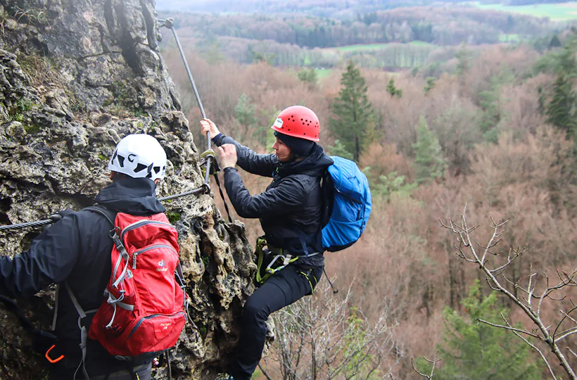 Klettersteig für Einsteiger Hirschbach