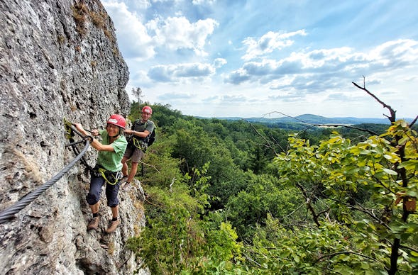 Klettersteig & Höhlenexpedition
