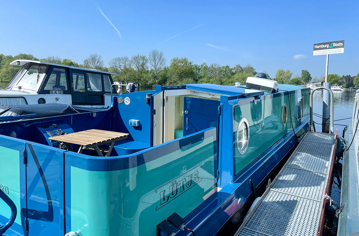 Hausboot Übernachtung in Hamburg für 2 (4 Tage) - 7
