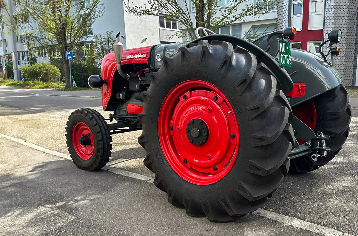 Lamborghini Traktor fahren Sindelfingen (Sonnenuntergang) - 3