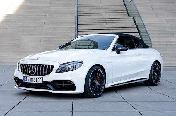 Mercedes C63 S Cabrio fahren Krefeld