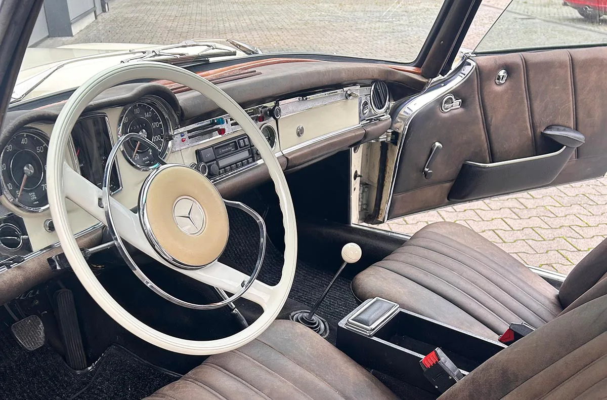 Mercedes Pagode 230 SL Cabrio fahren (4 Std.) Wenighösbach - 3
