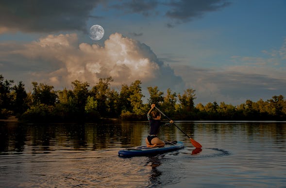 Mondschein Stand Up Paddeln Wien